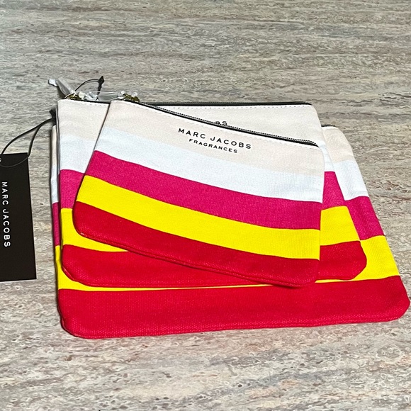 Marc Jacobs Bags Nwt 3piece Marc Jacobs Cosmetic Bag Set Poshmark